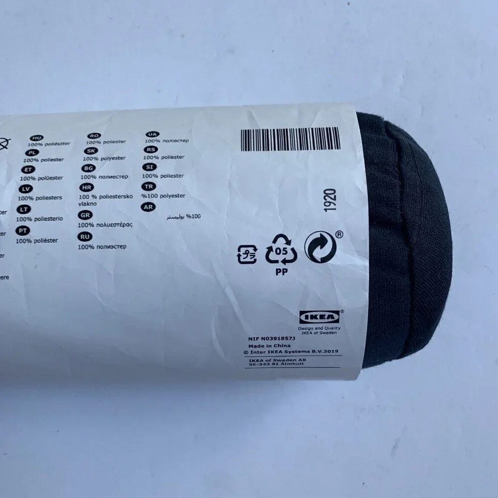 Ikea Oddhild Throw Blanket NAVY New in Package 47 x 67